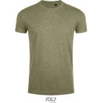 Tričko pánské Sols Imperial Fit heather khaki