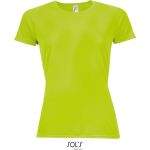 Tričko dámské Sporty Women neon green