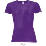 Tričko dámské Sporty Women dark purple