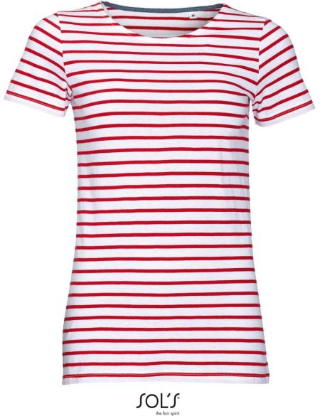 Tričko dámské Sols Miles Women white/red