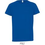 Tričko dětské sportovní Sols Sporty Kids royal blue