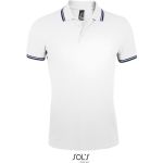 Polokošile pánská Sols Pasadena Men white/navy