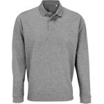 Mikina polo Sols Heritage grey melange