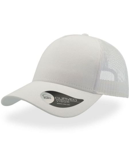 Kšiltovka trucker Atlantis Rapper Cotton white/white