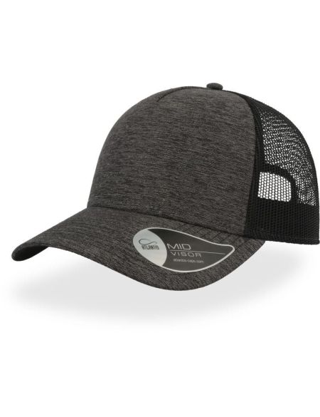 Kšiltovka trucker Atlantis Rapper Melange dark grey