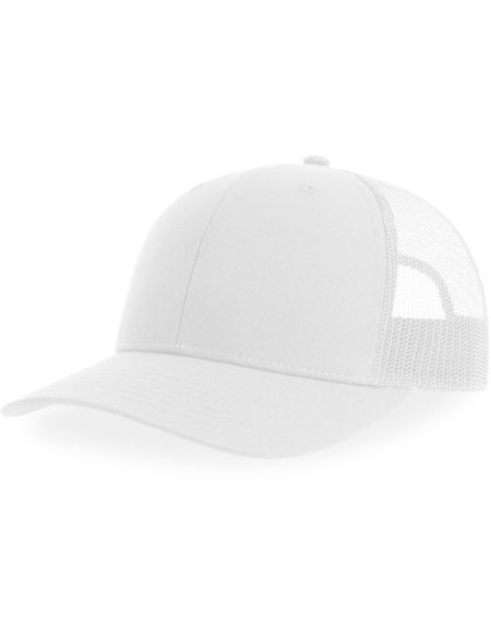 Kšiltovka trucker Atlantis Bryce white/white