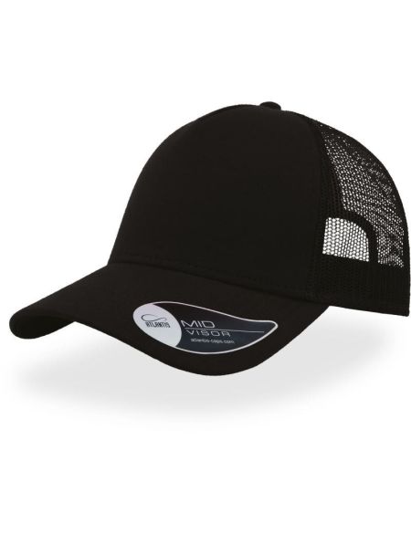 Kšiltovka trucker Atlantis Rapper Jersey black