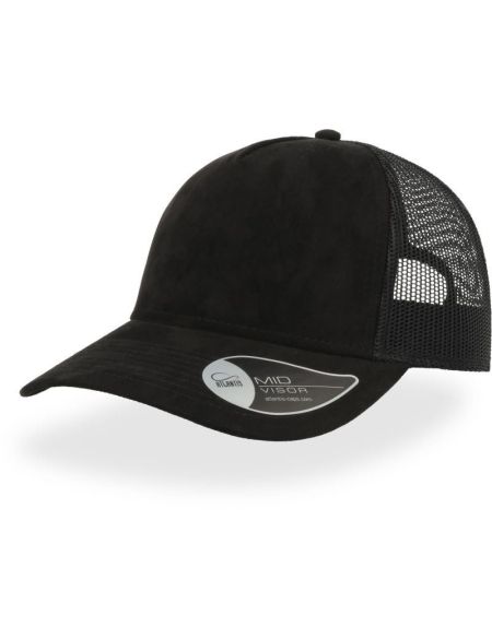 Kšiltovka trucker Atlantis Rapper Suede black