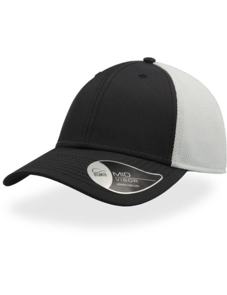 Kšiltovka trucker Atlantis Campus black/white