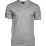 Tričko pánské luxusní Tee Jays 5000 heather grey