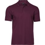 Polokošile pánská luxusní elastická Tee Jays 1405 wine