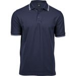 Polokošile pánská elastická piqué Tee Jays 1407 navy/white