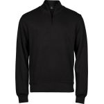 Mikina Interlock s 1/4 zipem Tee Jays 5506 black