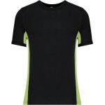 Tričko 2-barevné tričko Tiger Kariban K340 black/lime