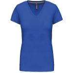 Tričko dámské s výstřihem do V Kariban K381 light royal blue