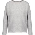 Mikina dámská oversize Kariban K471 light grey heather