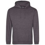 Mikina Just Hoods College Hoodie AWJH001 charcoal heather