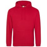 Mikina Just Hoods College Hoodie AWJH001 fire red