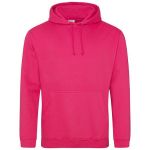 Mikina Just Hoods College Hoodie AWJH001 hot pink