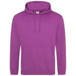 Mikina Just Hoods College Hoodie AWJH001 magenta magic