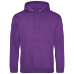 Mikina Just Hoods College Hoodie AWJH001 purple