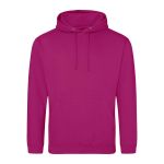 Mikina Just Hoods College Hoodie AWJH001 festival fuchsia