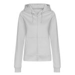 Mikina dámská s kapucí Just Hoods Women´s College Zoodie AWJH0050F heather grey