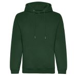 Mikina s kapucí Just Hoods Organic Hoodie AWJH201 bottle green