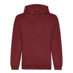 Mikina s kapucí Just Hoods Organic Hoodie AWJH201 burgundy