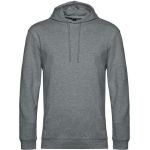 Mikina pánská s kapucí Hoodie heather mid grey