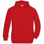 Mikina dětská s kapucí Hooded kids red