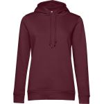 Mikina dámská s kapucí Inspire Hooded burgundy