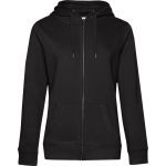 Mikina dámská s kapucí Queen Zipped Hood black pure