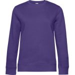 Mikina dámská  bez kapuce Queen Crew Neck  radiant purple