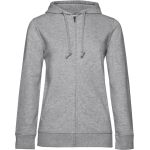 Mikina dámská s kapucí Inspire Zipped Hood women heather grey