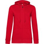 Mikina dámská s kapucí Inspire Zipped Hood women red