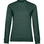 Mikina dámská  bez kapuce Set In women heather dark green