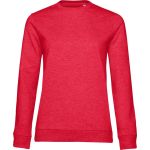 Mikina dámská  bez kapuce Set In women heather red