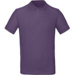 Polokošile pánská Piqué z bio bavlny Inspire Polo radiant purple