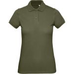 Polokošile dámská Piqué z bio bavlny Inspire Polo women urban khaki