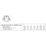 Polokošile dámská piqué s dlouhým rukávem My Polo 180 LSL women white