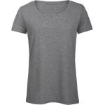 Tričko dámské Triblend women heather light grey