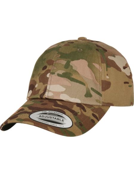 Kšiltovka 6 panelová Camo Flexfit 6245MC/6245CW multicam