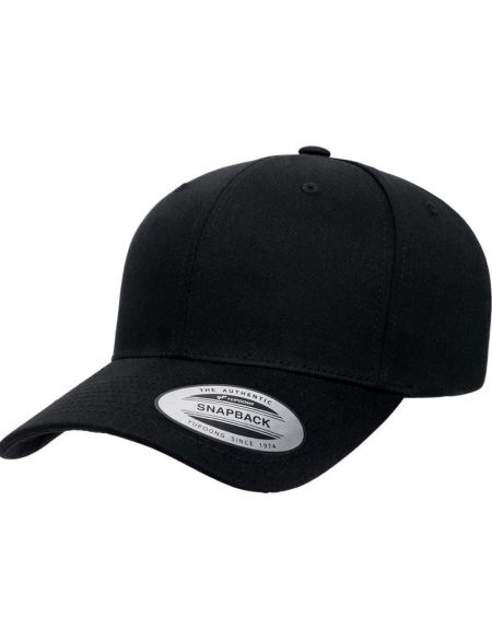 Kšiltovka 6 panelová Snapback Retro Flexfit 6389 black