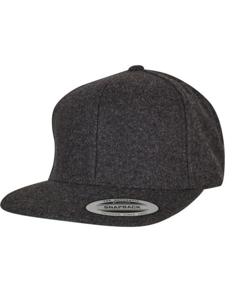 Kšiltovka 6 panelová Snapback Flexfit 6689M dark grey