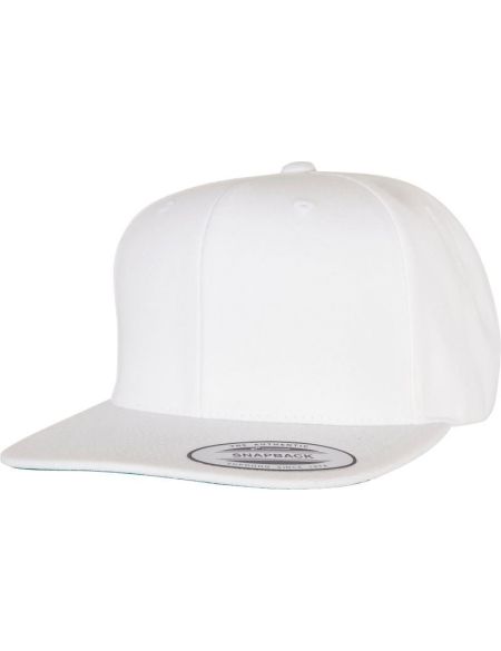 Kšiltovka 6 panelová Snapback Flexfit 6089M white