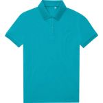 Polokošile dámská sportovní My Eco Polo 65/35 pop turquoise