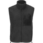 Vesta fleecová Sherpa Sols Fury Bodywarmer carbon grey/black