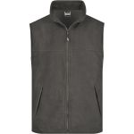 Vesta fleecová James Nicholson JN45 dark grey