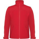 Bunda dětská 3-vrstvá softshellová BC Hooded Softshell kids red